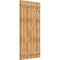Ekena Millwork Joined Board-n-Batten Shutters w/Z-Bar, Rough Sawn Western Red Cedar, 32 1/4W x 63H, PR RBJ06Z32X063RWR - alternate 5